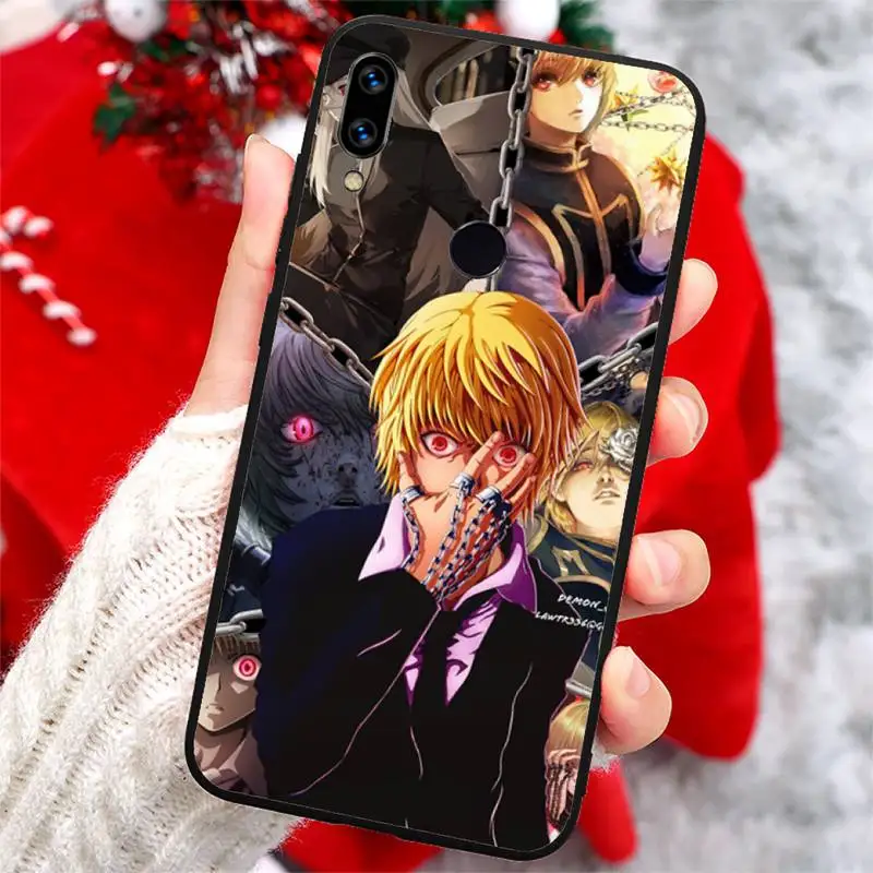 

Anime Kurapika HUNTERHUNTER Phone Case For Xiaomi Redmi note 7 8 9 t k30 max3 9 s 10 pro lite