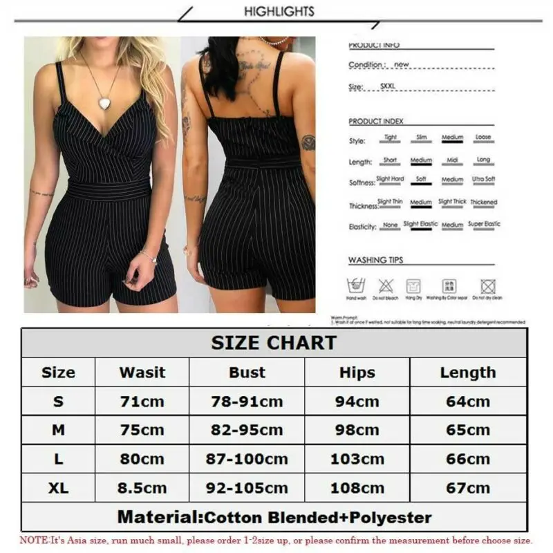 

New 2019 Fashion Women's Jumpsuit Sexy Women Boho Playsuit Women Jumpsuit Rompers Summer Beach Casual Women Clothes S-XL