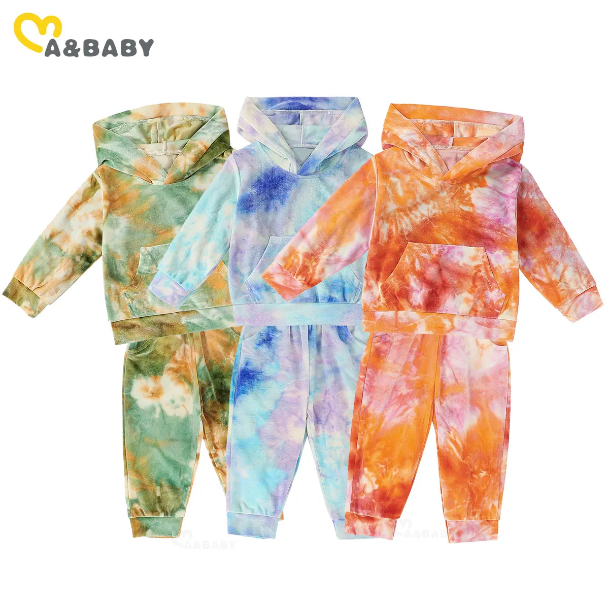 

Ma & Baby/комплект одежды для новорожденных мальчиков и девочек 0-12 месяцев, топ с капюшоном и длинными рукавами и штаны, костюмы на осень