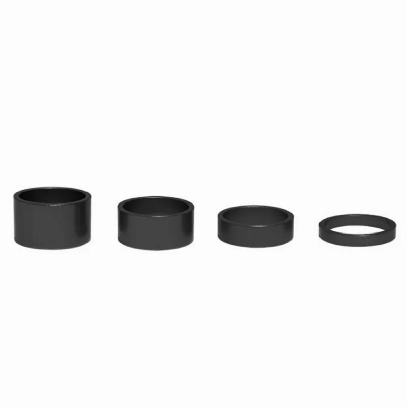 

4Pcs/Set Aluminum Bike Headset Washer Mountain Bicycle Front Fork Washer Bike Stem Handlebar Spacers Rings Gasket Headset Washer