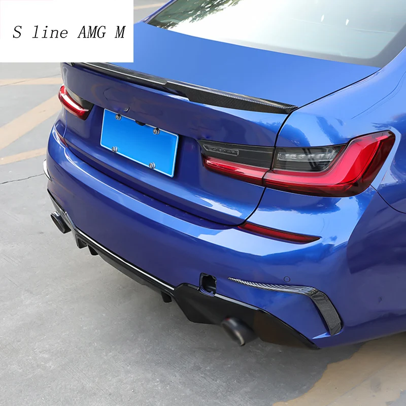 Автомобильный Стайлинг для BMW 3 серии G20 G28 2020 багажник задний противотуманный
