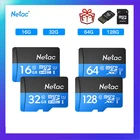 Оригинальная флеш-карта памяти Netac P500, 64 ГБ, 32 ГБ, 16 ГБ, Micro SDHC, TF, класс 10, UHS 1, 4K видео, высокая скорость, 80 Мбс, для смартфона