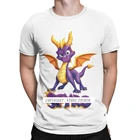 Футболка Spyro с изображением дракона, новая модная футболка, японские футболки с изображением игры дракона, осенняя Толстовка