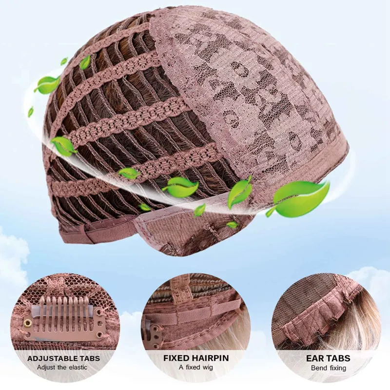 

Long Black Wavy Wig Cosplay Party Daily Synthetic Wig for Women High Density Temperature Fibre 75CM