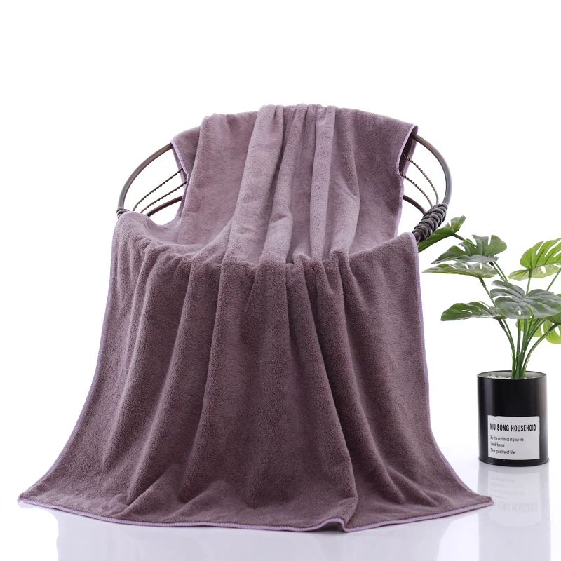 Быстросохнущее банное полотенце набор однотонных полотенец для матери и ребенка