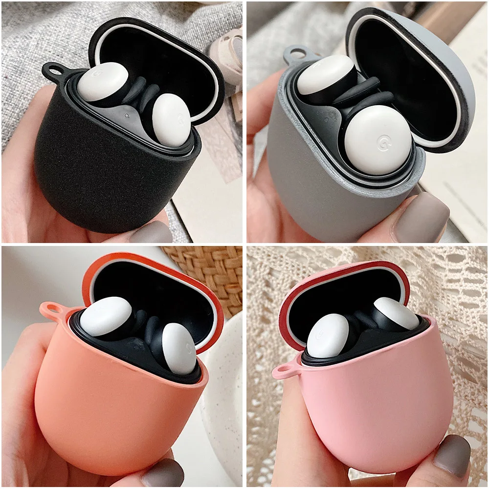 Для Google Pixel Buds 2 чехол матовый жесткий беспроводной Bluetooth аксессуар наушники