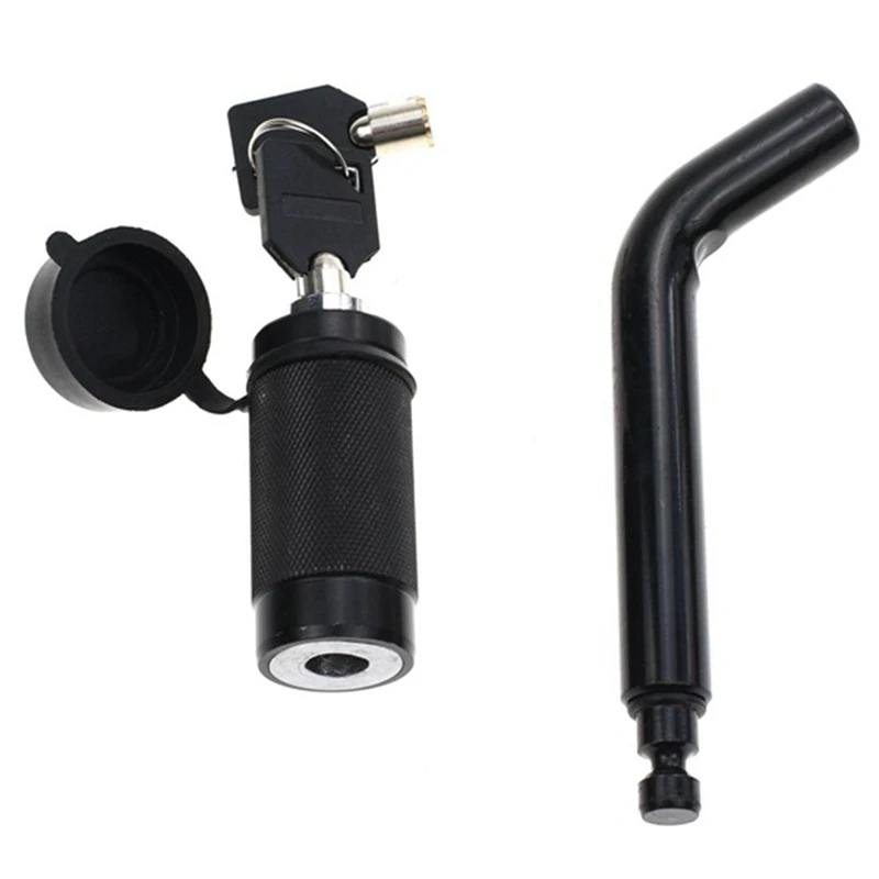 

Trailer Hitch Receiver Lock, Elbow Hitch Lock, Suitable for Type I, II, III, IV and V Type Hitch