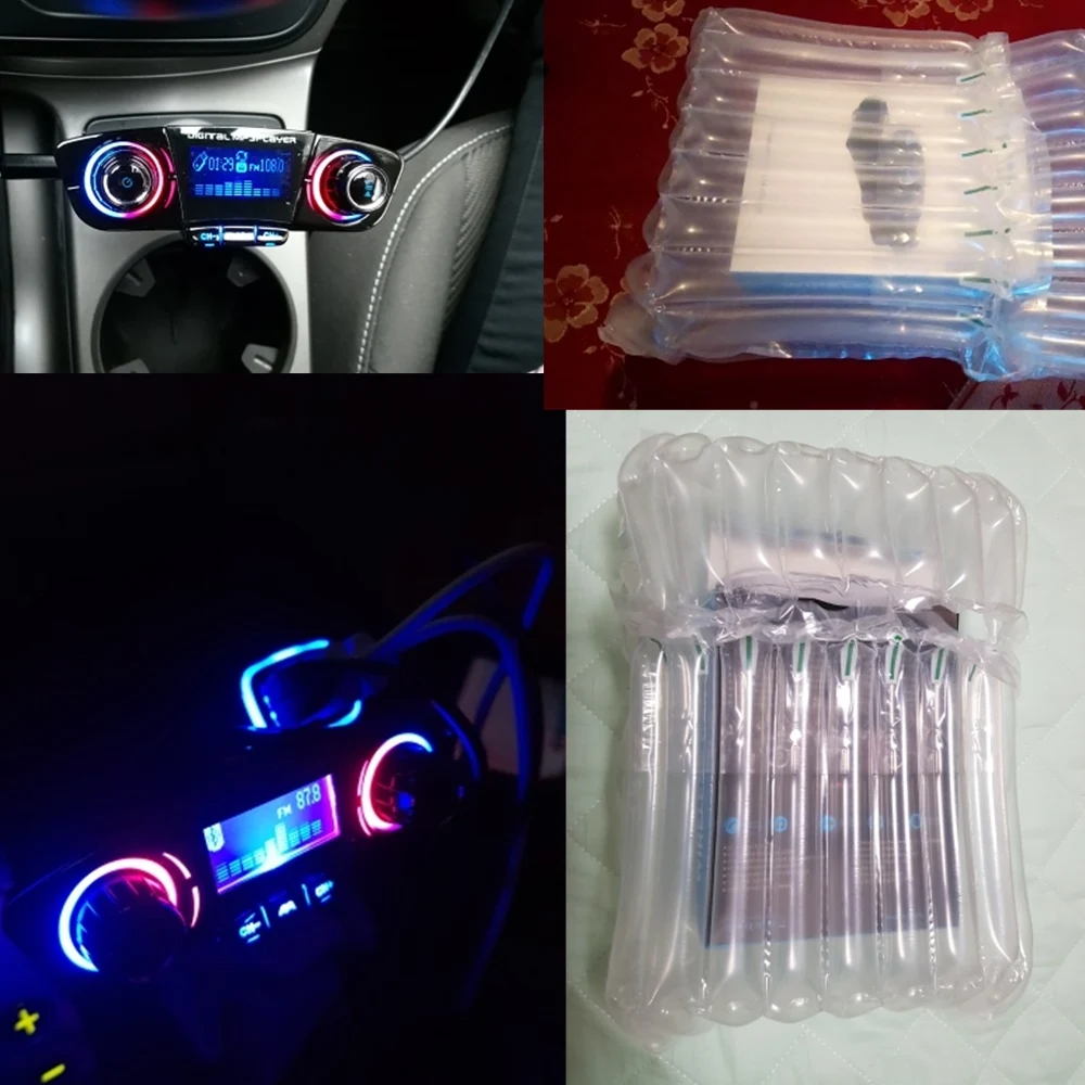Fm-передатчик Aux модулятор Bluetooth Handsfree автомобильный комплект автомобильный аудио mp3-плеер с Умной зарядкой двойной USB Автомобильное зарядное устройство