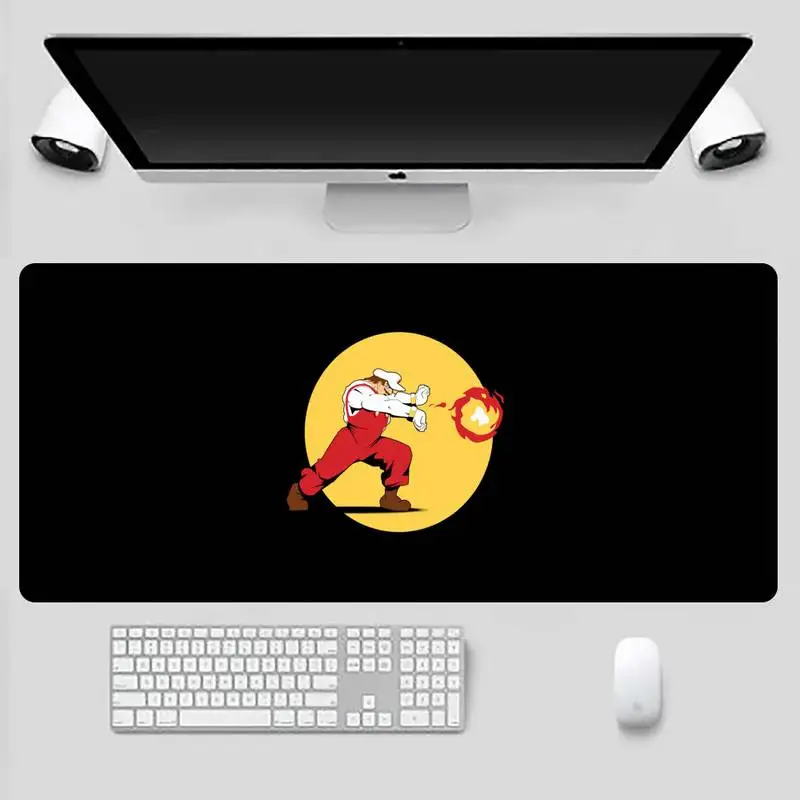 

Street fighter DIY Design Pattern Game mousepad Game Office Work Mouse Mat pad X XL Non-slip Laptop Cushion mouse pad