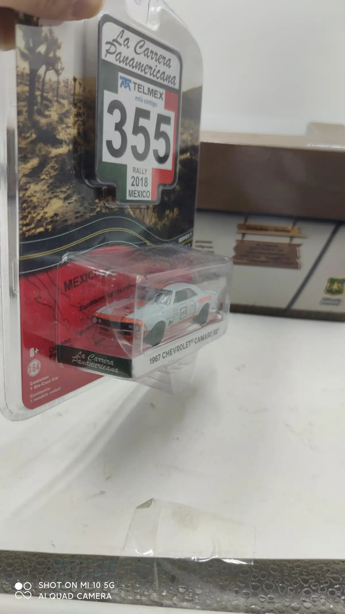 Модель автомобиля GreenLight 1:64 1968 Chevy Camaro из сплава металлические игрушки для детей