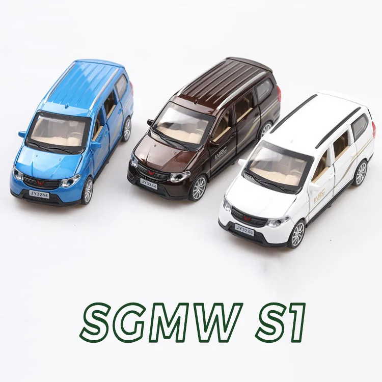 1:32 игрушечный автомобиль-миниавтобус SGMW S1 металлическая игрушка сплав
