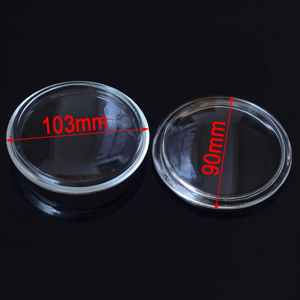 2 шт. овальные Противотуманные фары 103x90 мм закаленное стекло Анти туман для Renault