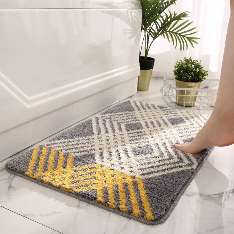 

Welcome Mats for Front Door Super Soft Plush Floor Mat Bedroom Decor Carpets Living Room Non-Slip Floor Mat Modern Home Decor