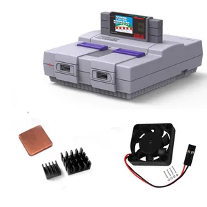 Чехол Retroflag SUPERPi CASE-J NESPi с вентилятором coolling + радиатор для Raspberry Pi 3B Plus (3B +)3B