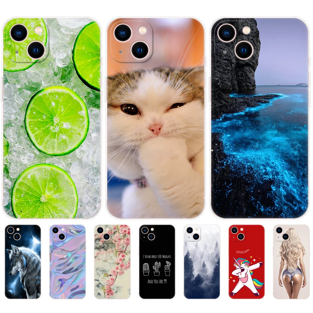 

For iphone 13 Case For iphone 13 mini Case For iphone 13 Pro Max Soft Case For Apple iPhone13 iphone13Pro 13Pro Phone Back Cover