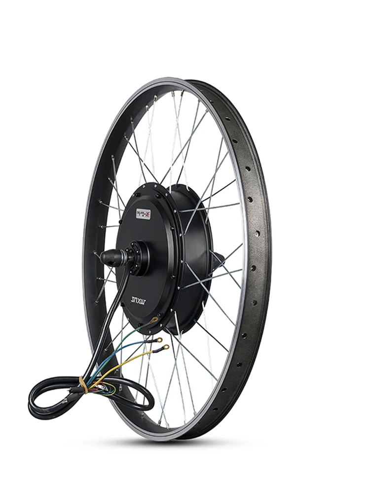 29 inch motor wheel MXUS Байк, способный преодолевать Броды комплект заднего колеса Мотор 48/60/72 V/90 V 3000W комплект для переоборудования электрического велосипеда высокое Скорость безщеточный мотор для центрального движения XF40 26/29 дюймов - Цвет: 29 inch motor wheel