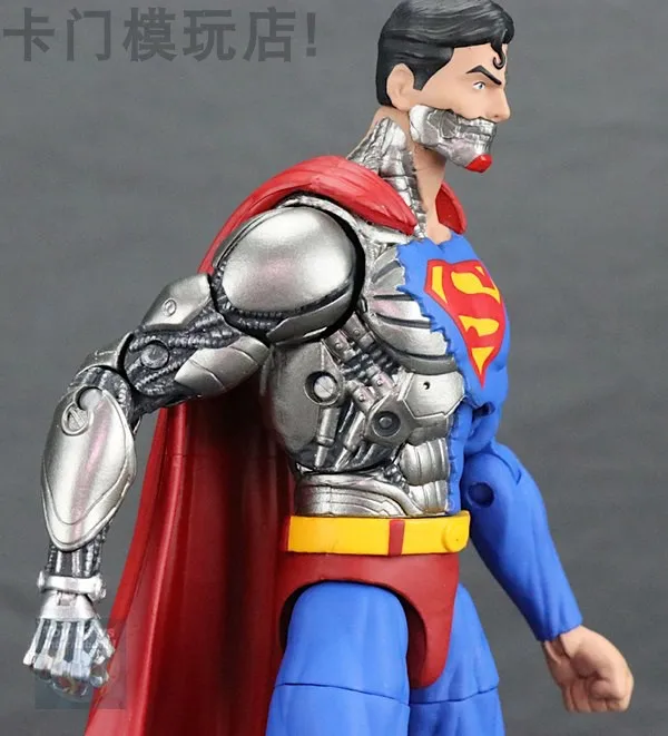 DC 52 классический Легенда Лига Справедливости киборг Супермен DCC механический Супермен ПВХ фигурка модель игрушки для детей Подарки