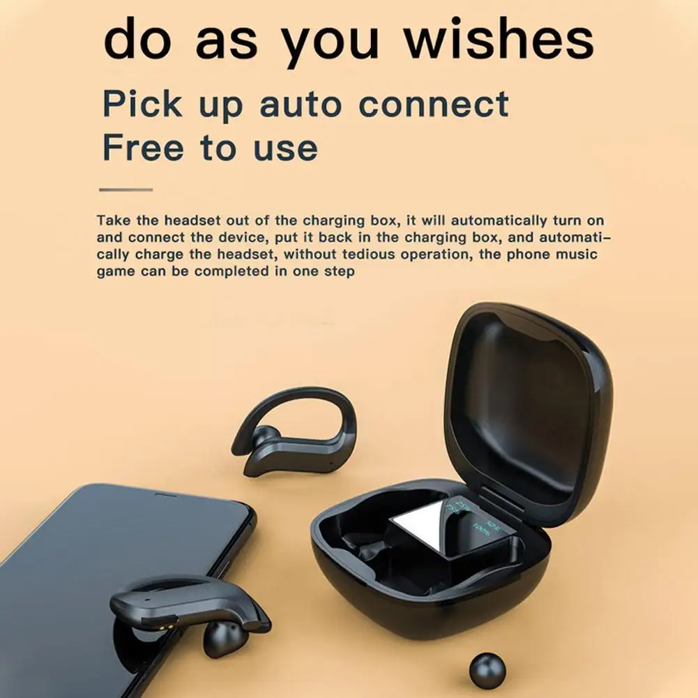 

Беспроводная Bluetooth-гарнитура с микрофоном, 5,0 дюйма, Y2A6