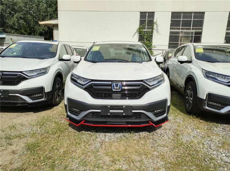 Для HONDA CR-V 2021 Новый CRV передний бампер рассеиватель протектор тела комплект
