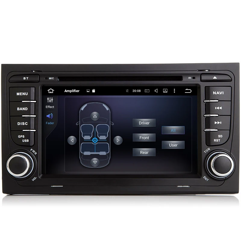 8 ядер Android 10 0 автомобильный DVD GPS для Audi A4 S4 2002 2008 Радио стерео Мультимедиа 4G RAM