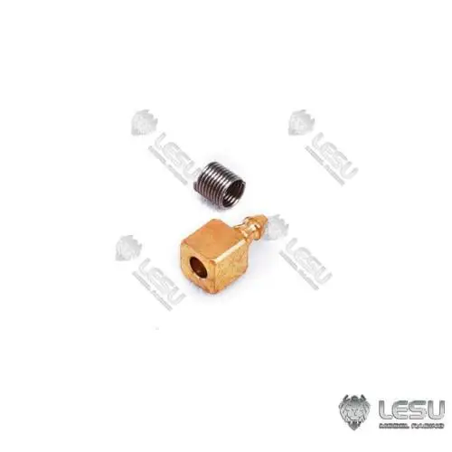 

LESU RC 2.5*1.5 3*2MM Pipe Brass Nozzle For 1/14 Hydraulic Excavator Truck Loader Model TH16979-SMT5