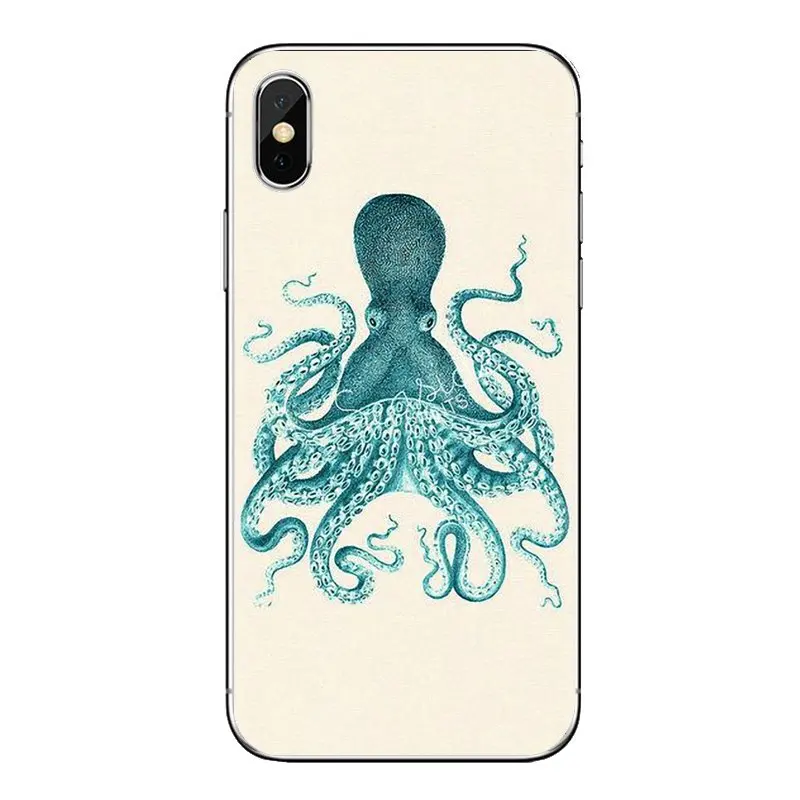 Для samsung Galaxy S2 S3 S4 S5 MINI S6 S7 edge S8 S9 Plus Note 2 3 4 5 8 Coque Fundas TPU Чехлы морские микросхемы