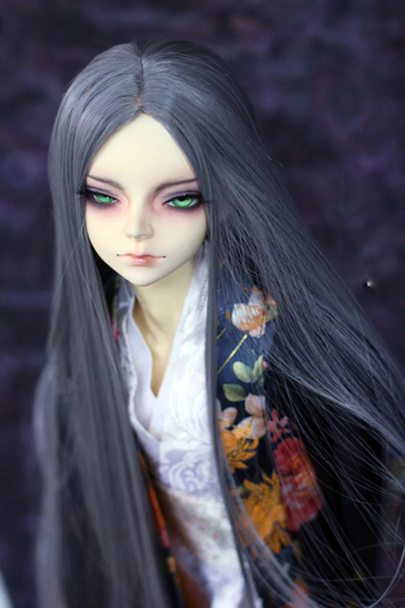 Новый стиль 1/3 1/4 1/6 1/8 Bjd парик высокая Температура прямой для волос MSD SD Yosd куклы |
