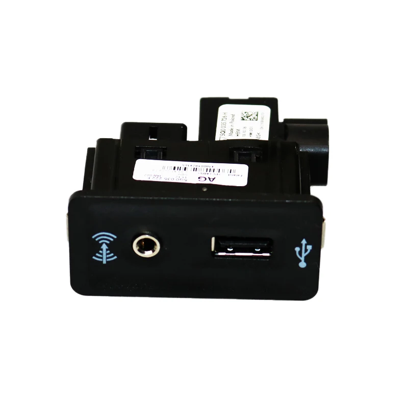 5G0035222F ELISHASTAR CarPlay MDI USB AMI установочная розетка Harnes для гольфа 7 MK7 5G0 035 222 E 5G0035222E - Цвет: 5G0035222F
