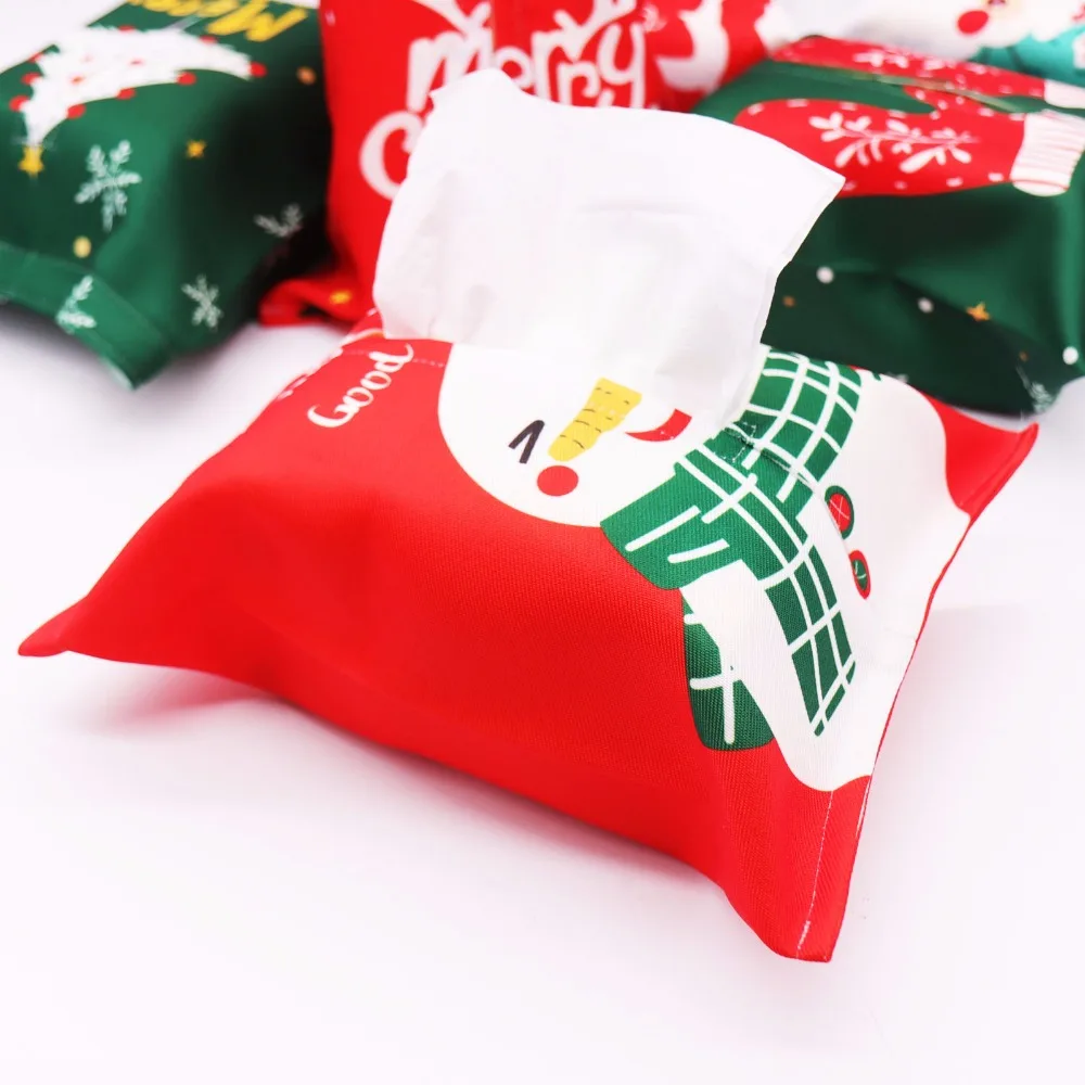 Сумки для рождественской вечеринки/деревянная подвеска/шляпа куклы Санта Клауса