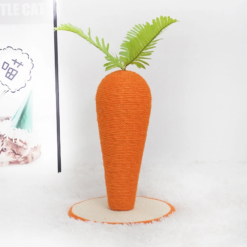 

Sisal Climbing Cat Toy Radish Two-Color Sisal Pet Products
