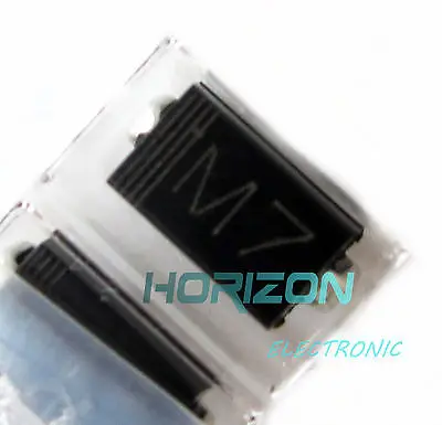 100PCS SMD 1N4007 диод 1A 1000V IN4007 M7 DO 214AC топом и юбкой|Смарт-гаджеты| |