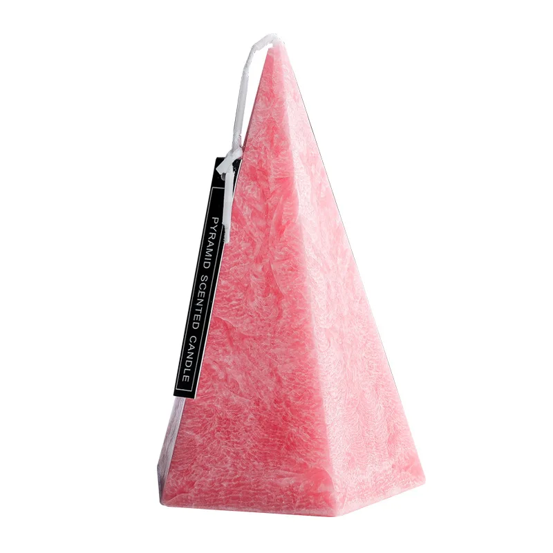 

Geometric Cone Essential Oil Aromatherapy Candle Simple Home Fragrance Decorations Bedroom Dining Table Candlelight Dinner