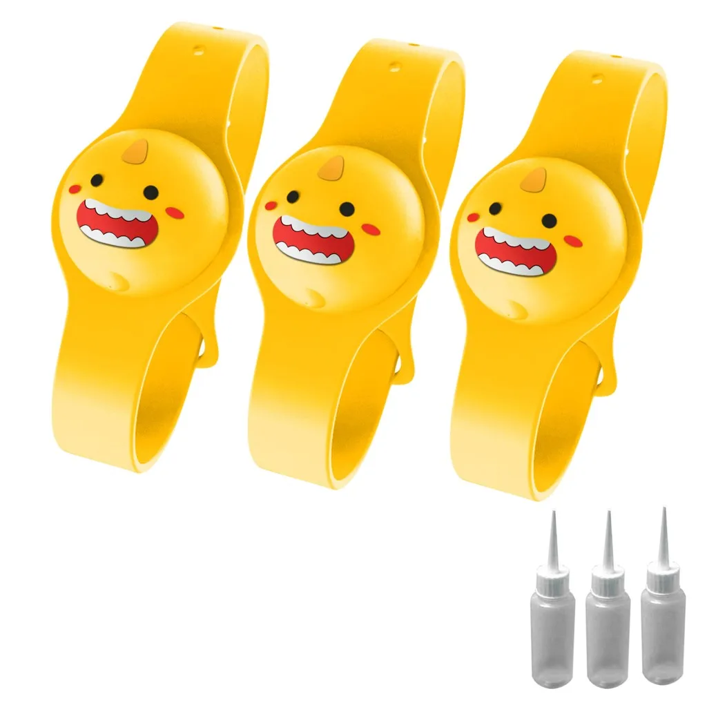 Детский жидкий Браслет Ручной Диспенсер Гель для мытья рук с целым