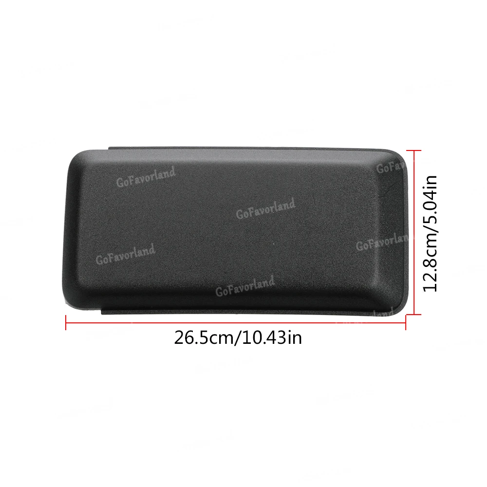 Передняя левая сторона бампер концевой шейки полуоси Кепки пластины Отделкой