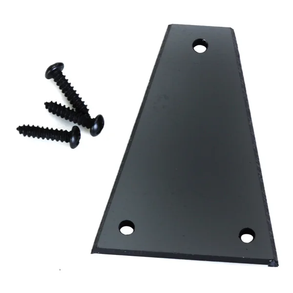 

Rod Cover Black PVC Mounting Screws Electric Guitar Or Electric Bass