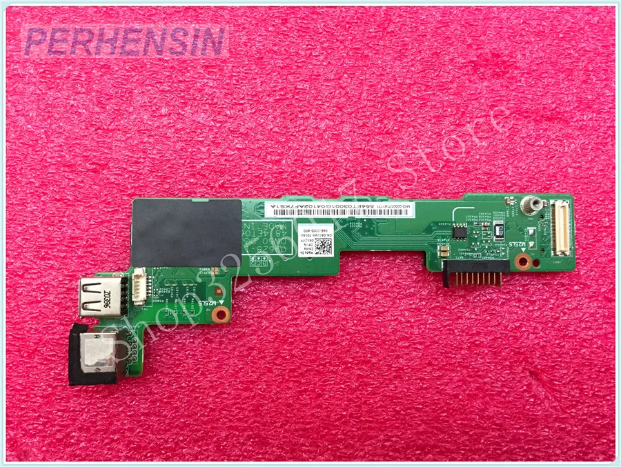 

Genuine FOR DELL FOR Vostro 3500 USB LAN Ethernet Daughter IO Board 632VY 0632VY 48.4ET03.001