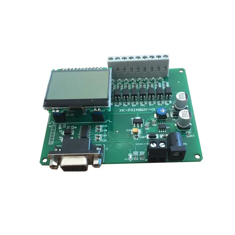 ЖК модуль последовательный порт RS232 коммуникация 8 канальный пассивный Сухой