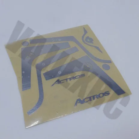 декоративная хромированна