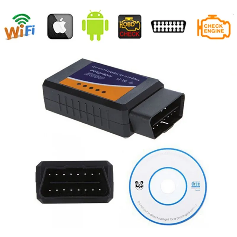 B18 wifi ELM327 беспроводной OBD2 автоматический адаптер сканера сканирующий инструмент