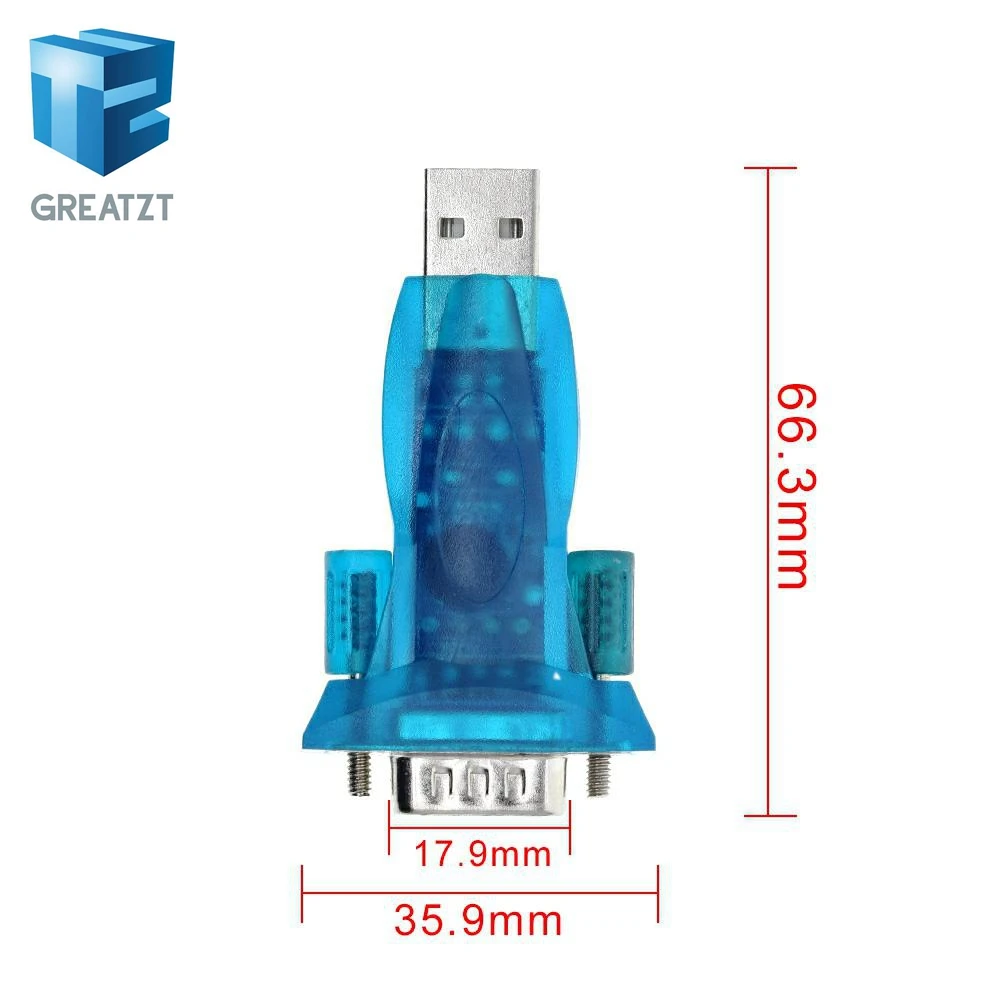 GREATZT HL 340 USB к RS232 COM порт Последовательный PDA 9 pin DB9 адаптер Поддержка Windows7