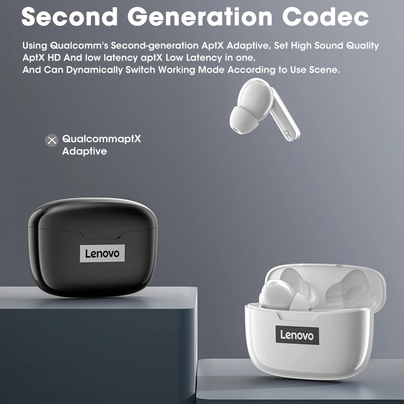 Original Lenovo XT90 TWS Wireless Earphone Bluetooth5.0 Dual Stereo Noise Reduction Bass Touch Control Long Standby Headphones |