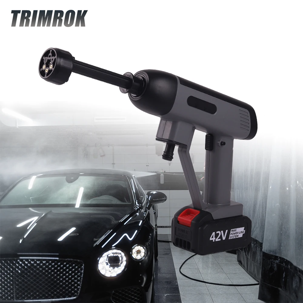 

Аккумуляторный пистолет для мойки автомобилей, 45 бар, 1500 Вт
