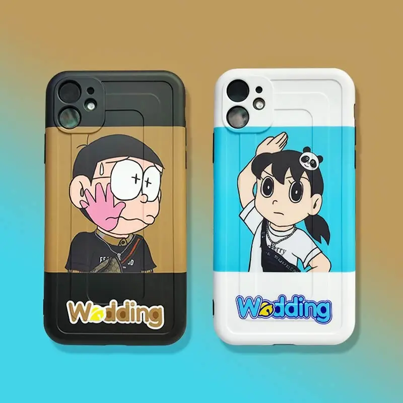 Япония мультфильм Dorami Shizuka Nobita Джан пара телефон чехол для iPhone 11 Pro MAX X XR XS iphone 7 8 Plus