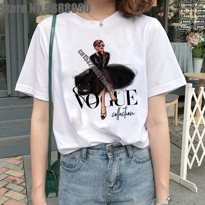 Женская футболка с принтом летняя модная и эстетичная для девочек мам 90s Harajuku Ulzzang