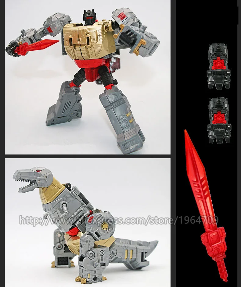 Jinbao 6 в 1 60 см большая трансформация Predaking игрушки Аниме Опустошитель KO G1 фигурка робота модель игрушки мальчик дети ребенок подарок