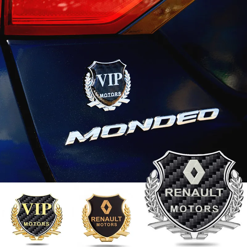 

Car Side Sticker Window Emblem Badge for Renault Logo Clio 4 Kadjar Scenic 2 Megane 2 3 Laguna Captur Fluence Espace Frendzy