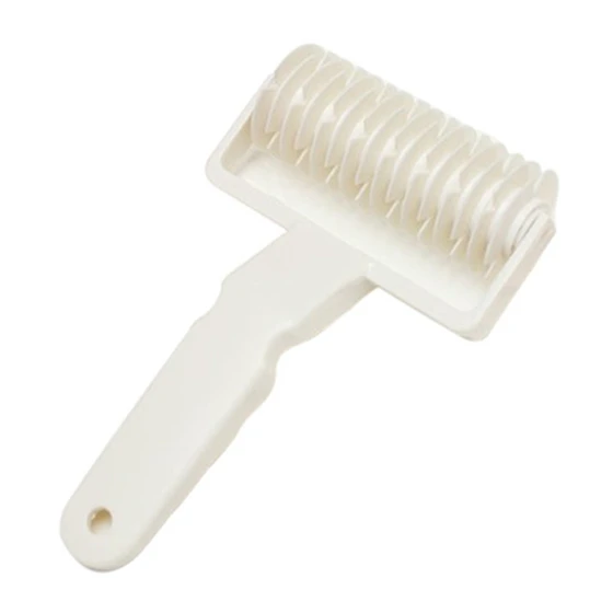 

White Kitchen Bakery Cake Mass Craft Lattice Puff pastry Roller Cutter