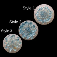 crystal diy flower mould sugar daisy sunflower accessories decoration mould fondant molds cake molds baking tools for cakes