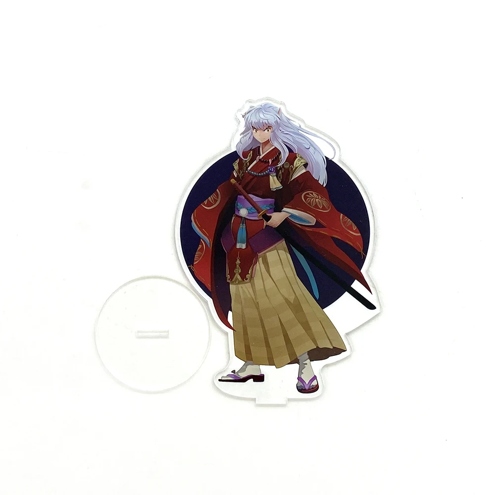 

Inuyasha anime Japanese acrylic standee figurines desk decoration cake topper