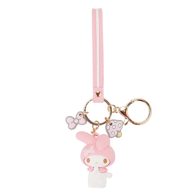 1 шт. креативный My Melody Pudding Keychain oroll Dog брелок кольцо для ключей девочек фигурка